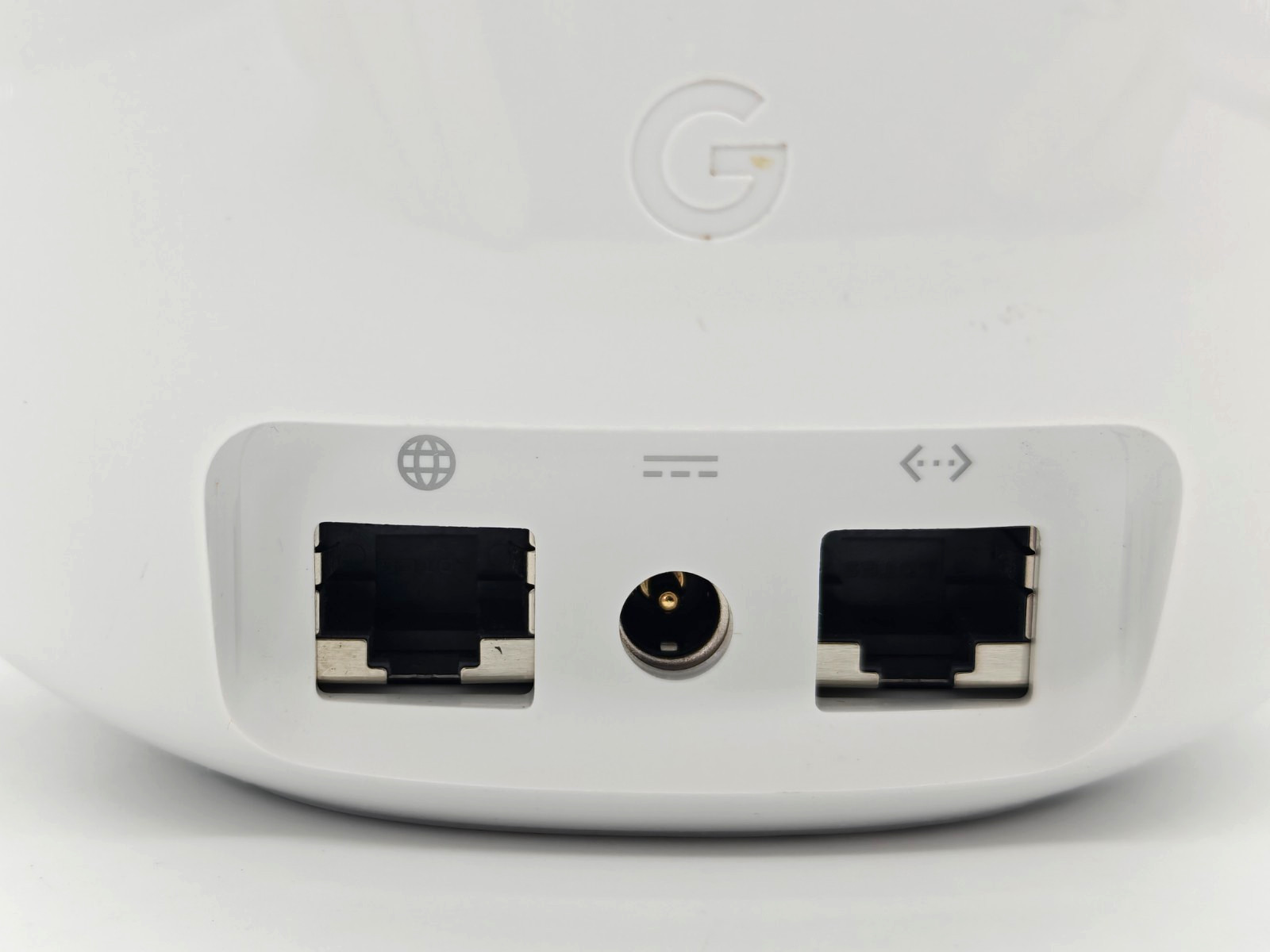 Used Google Nest WiFi Pro 6E AX5400 Mesh Router White G6ZUC UNIT ONLY NO ADAPTER