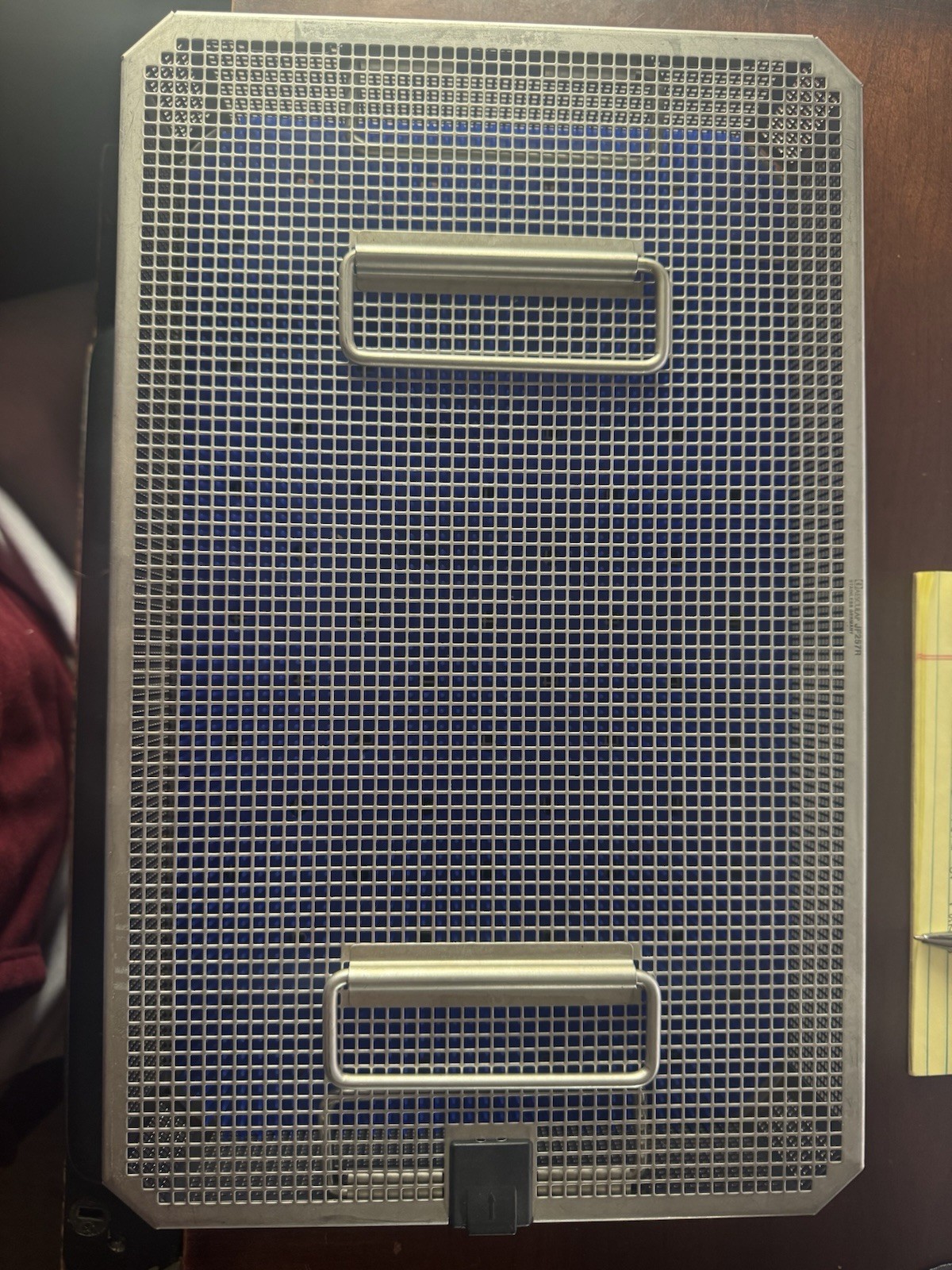 Aesculap 3/4 Sterilization Basket, Lid And Pad