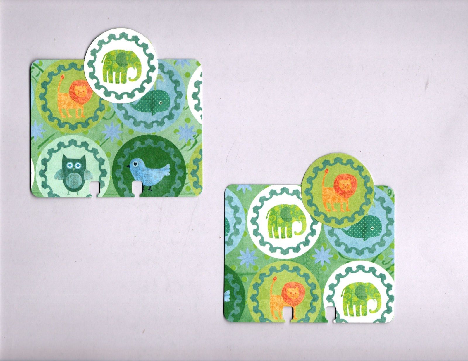 BOHO BOY (6 TABBED) MEMORYDEX/ROLODEX CARDS Double-Sided HANDMADE