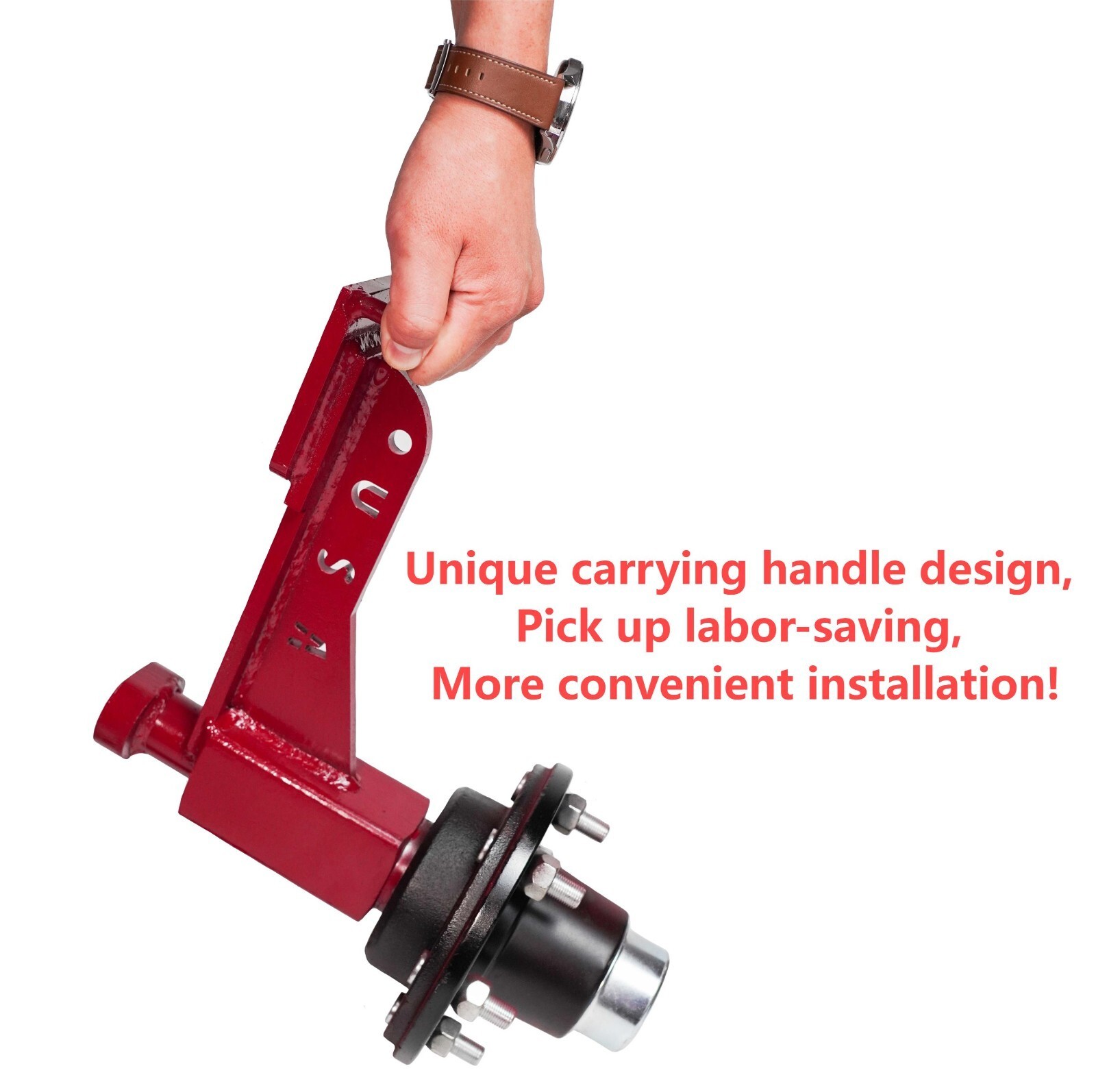 Superior Shipping Container Wheels, 6x 5.5 Lug ，Container spindle mobile kit