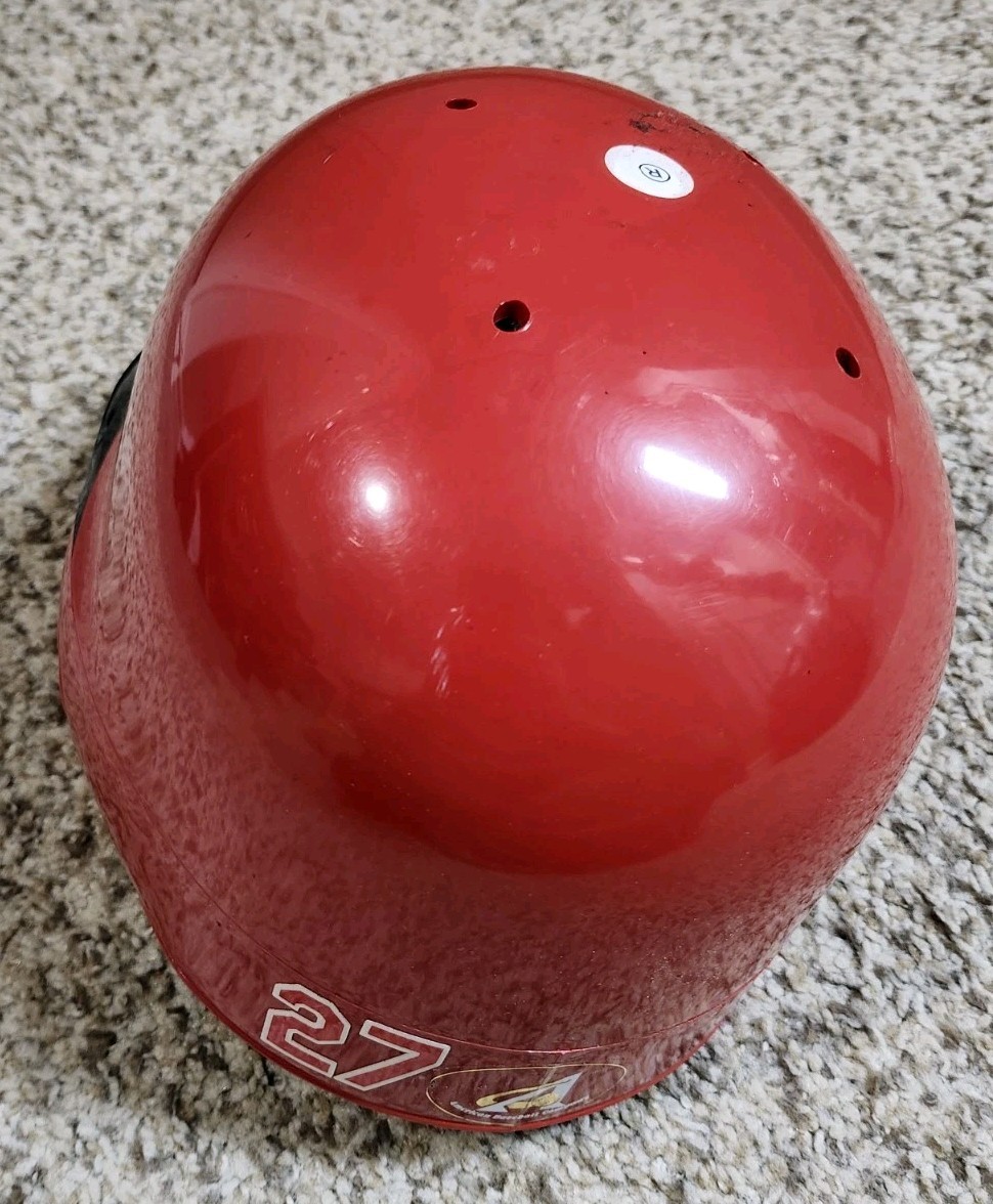 Jose Rijo 2002 Game Used Cincinnati Reds Batting Helmet
