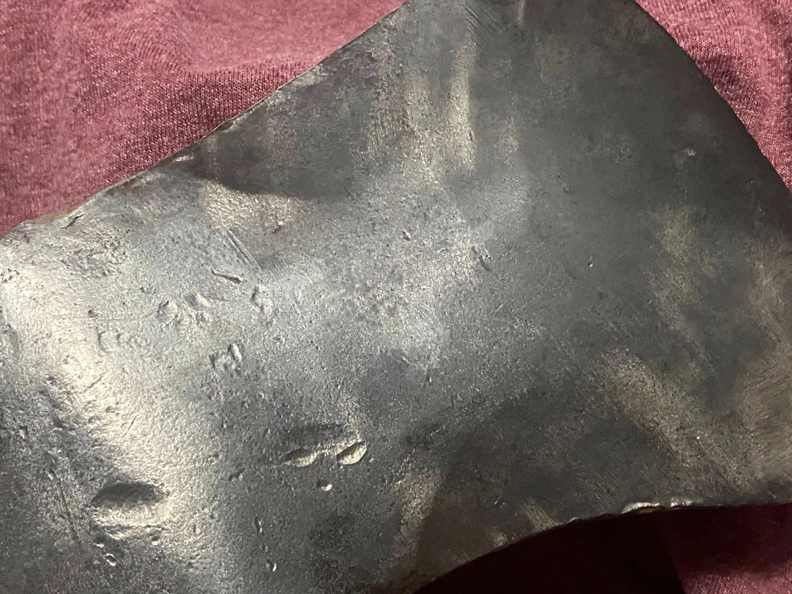 (2) VTG. DOUBLE BIT AXE HEADs UNMARKED No4 and A2