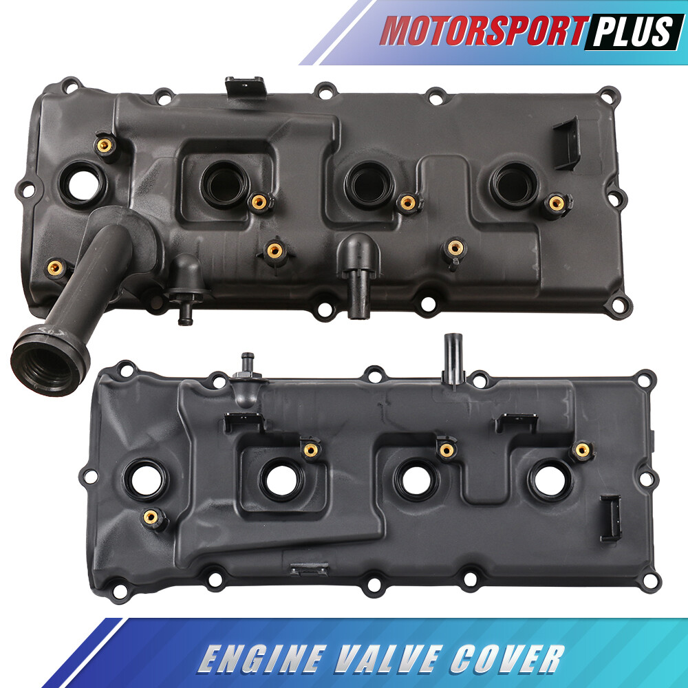 Left & Right Engine Valve Cover w/ Gaskets For Nissan Armada Titan Infiniti QX56