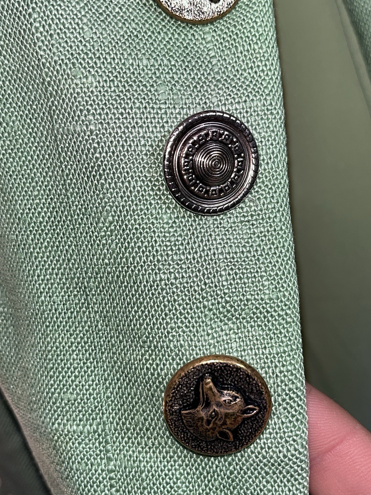 Vintage METROPOLITAN OPERA Met 50s Costume Department Karinska Theater Used Coat