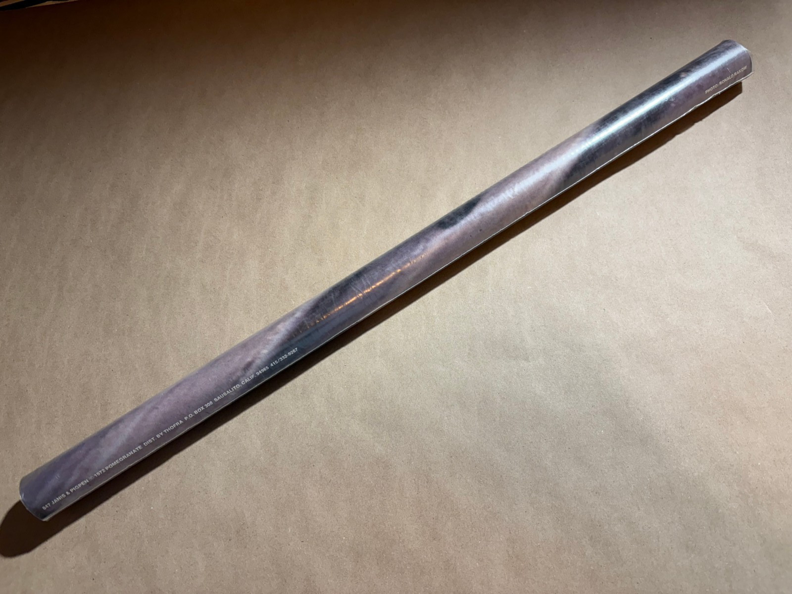 JANIS JOPLIN & PIGPEN GRATEFUL DEAD VINTAGE 1972 POMEGRANATE POSTER STILL SEALED