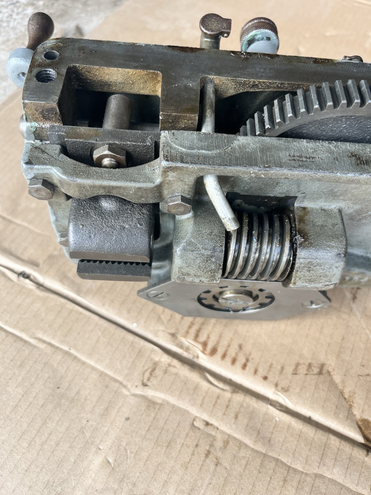 Sheldon 10” Metal Lathe Complete Apron Assembly