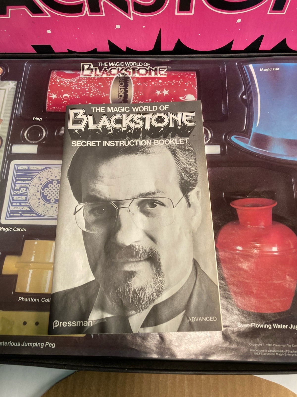 Vintage Complete 1983 Blackstone Advanced Magic Set In Original Box