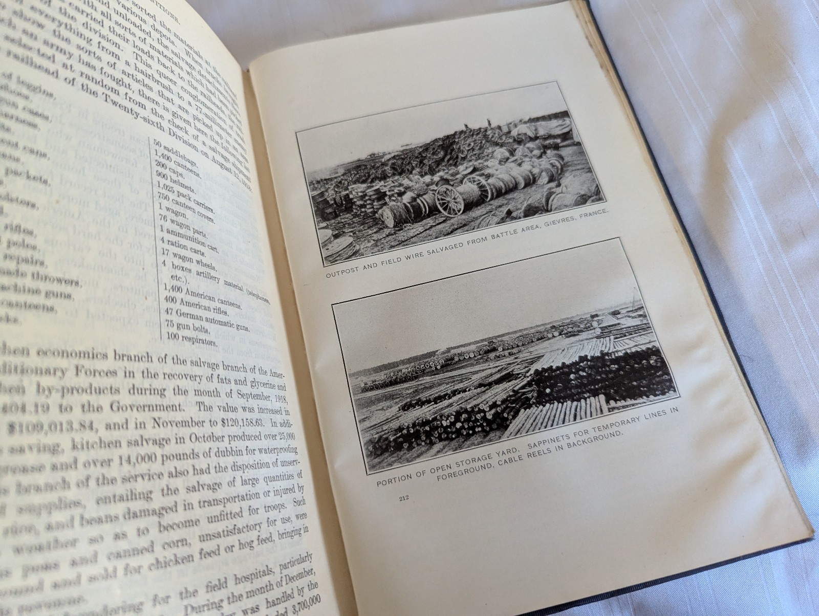 WWI American Munitions 1917-1918 Report of Benedict Crowell HB book 1919