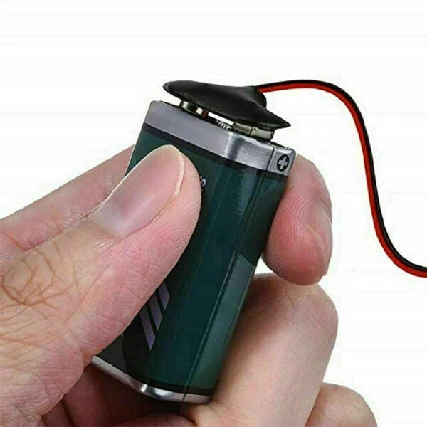 9V 15cm Battery Connector T Type Clip Plug Wire Cord Leads 9 Volt 5PCS
