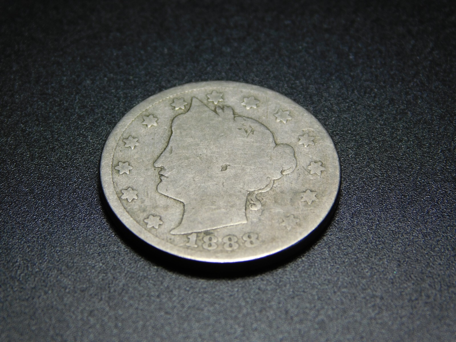 OLD US COINS 1888 V LIBERTY NICKEL