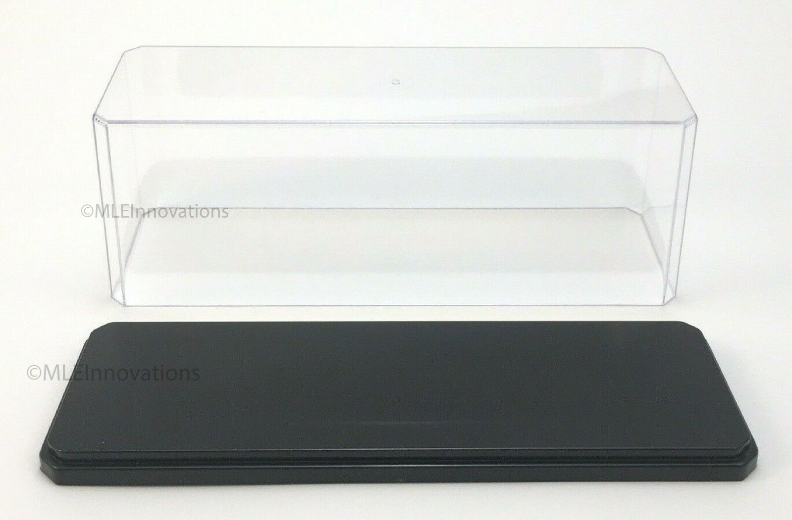 Acrylic Model Toy Display Case Small Clear Plastic Box Dust Proof Wide 8" x 3"