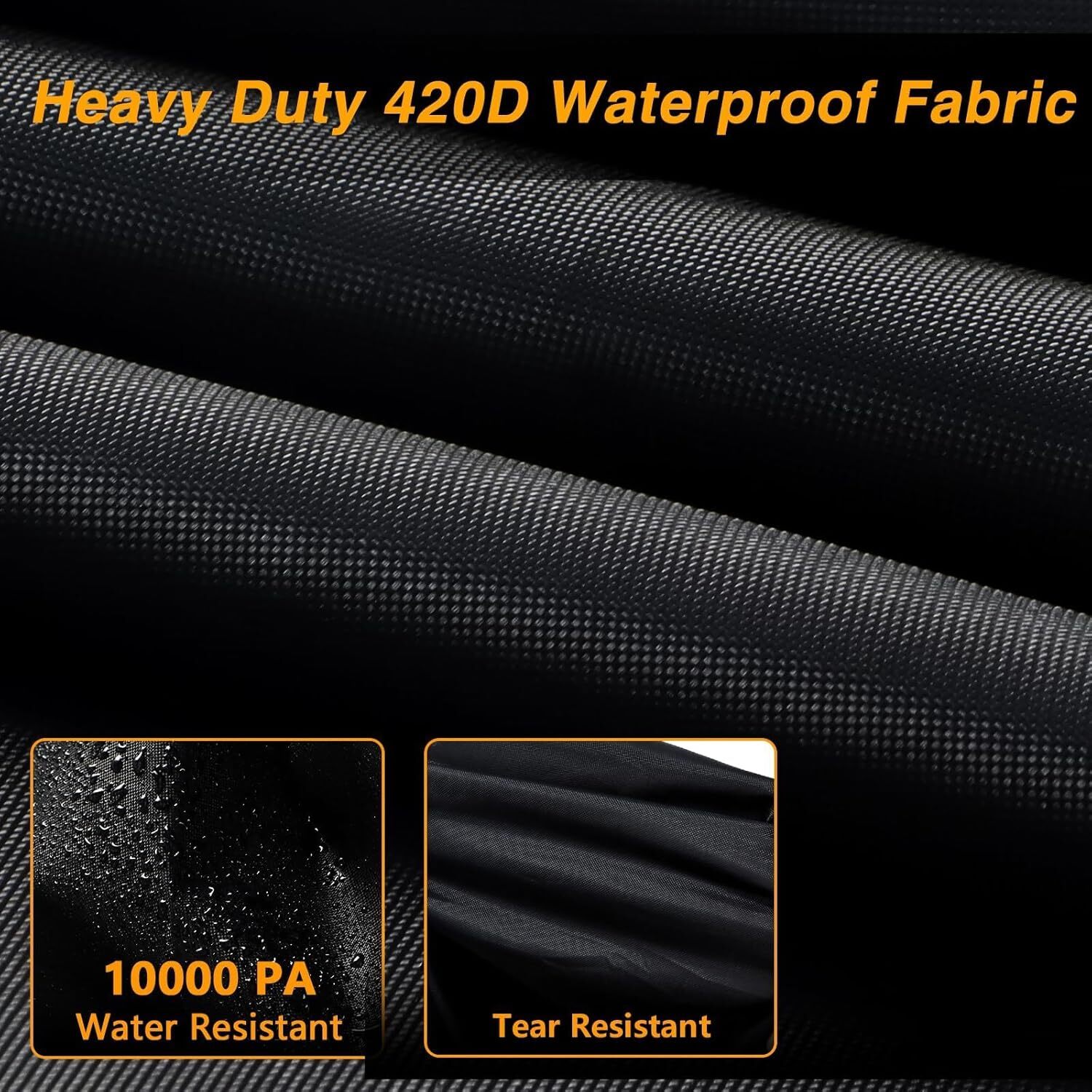 1x 8ft Firewood Log Rack Cover for Waterproof Wood Storage Holder Outdoor 420D