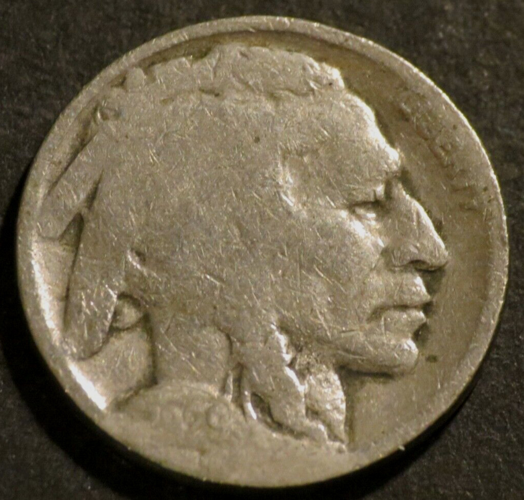 1929 D Buffalo Nickel Semi-Key Date Restored Five Cent 5c Coin D094