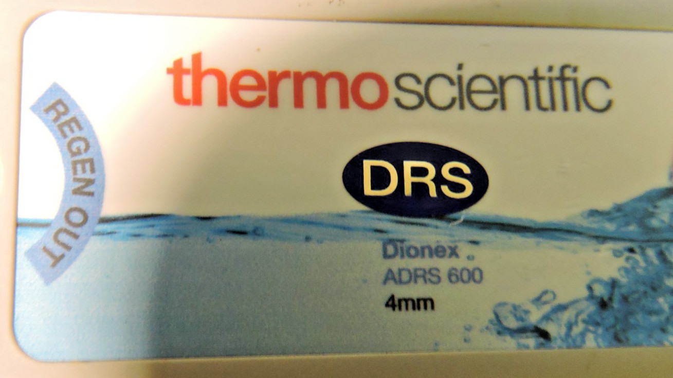 Thermo 088666 Dionex DRS 600 ADRS 4mm Dynamically Regenerated Suppressor/ TESTED