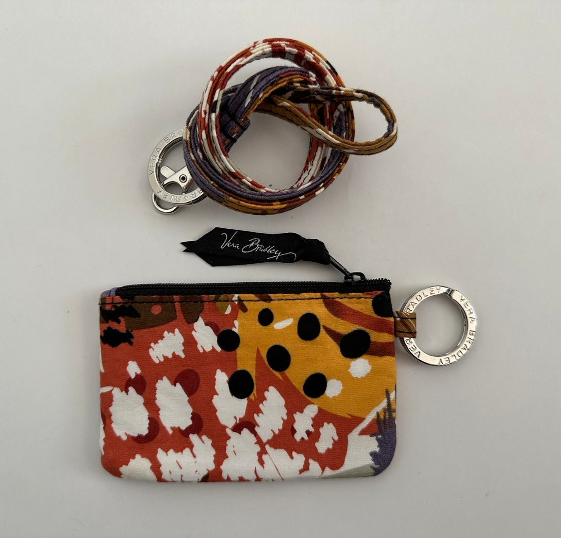 Vera Bradley Lanyard and Zip ID Case New - Buyer's Choice