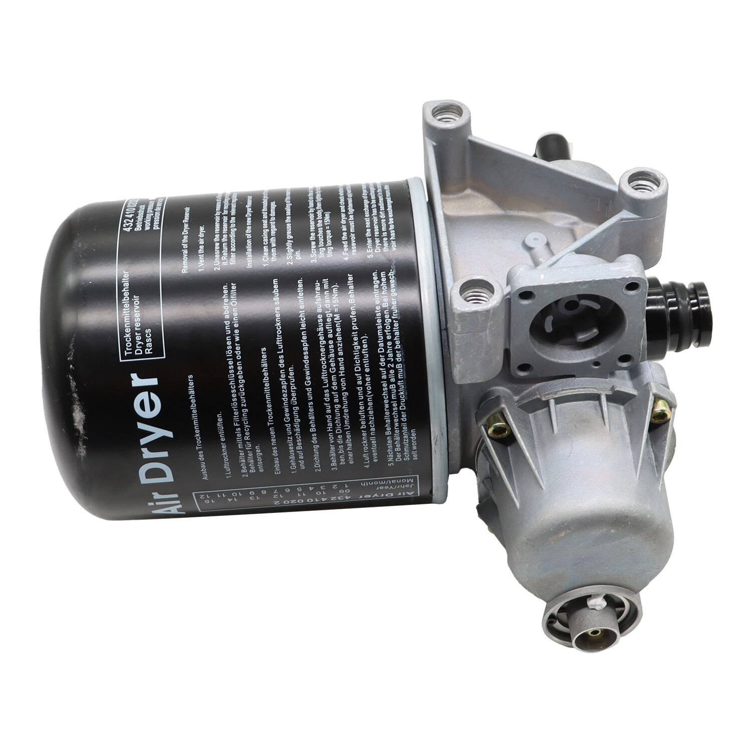 Air Dryer AD 12V Replaces For Meritor Wabco 1200 Serie R955205 065691 4324130010