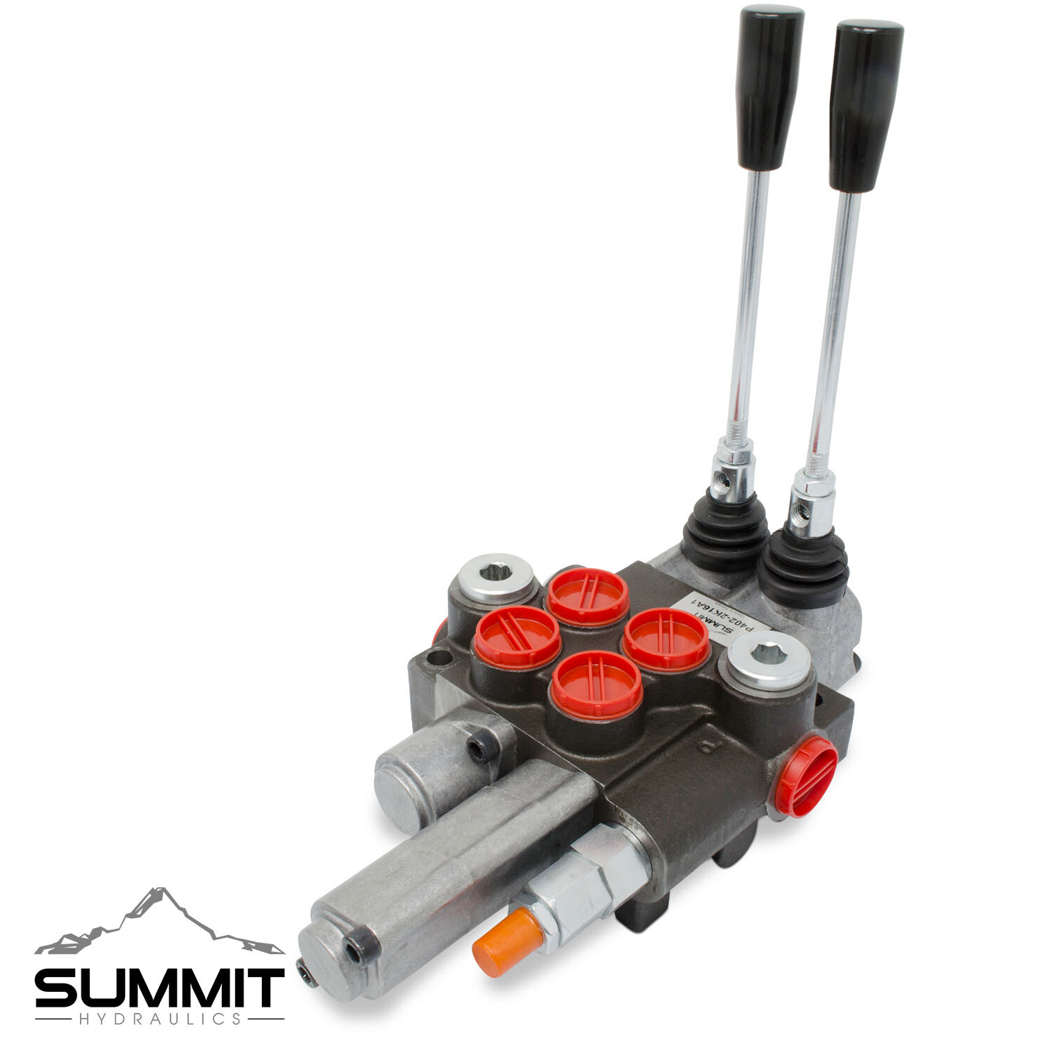 Monoblock Hydraulic Directional Control Valve, 2 Spool w/ Single Float Detent