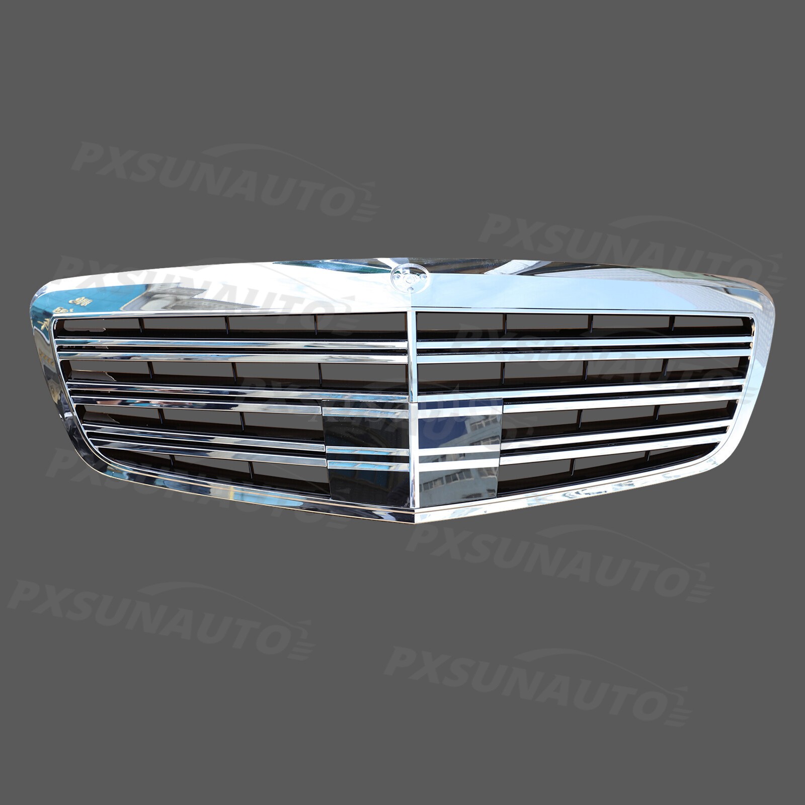Front Bumper FIT for Benz S-Class 2007-13 W221 S550 W/Grille W/PDC W/DRLs