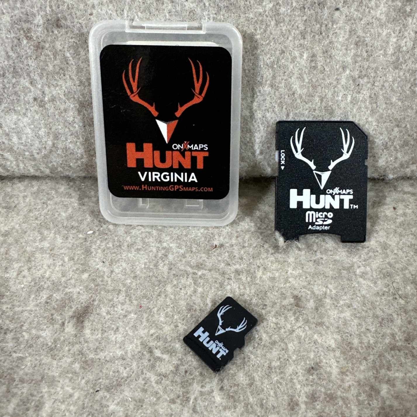 Garmin onX Hunt Premium GPS Hunt Chip Mapping For Virginia Land Ownership Map