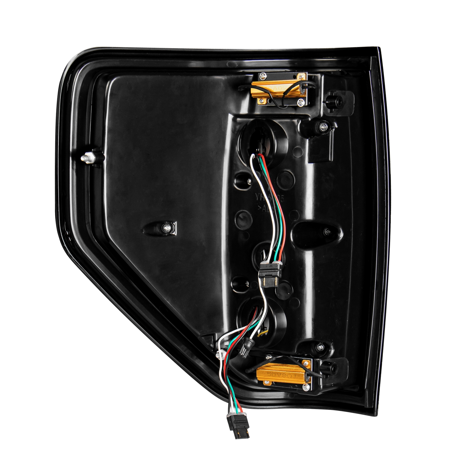 For 2009-2014 Ford F150 LED Tube Brake Lamp Smoke Lens Tail Lights Left & Right