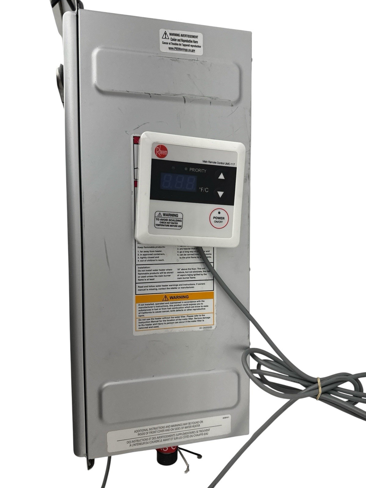 Rheem 160,000 BTU Outdoor Liquid Propane Tankless Water Heater ECO160XLP-3 (OB)