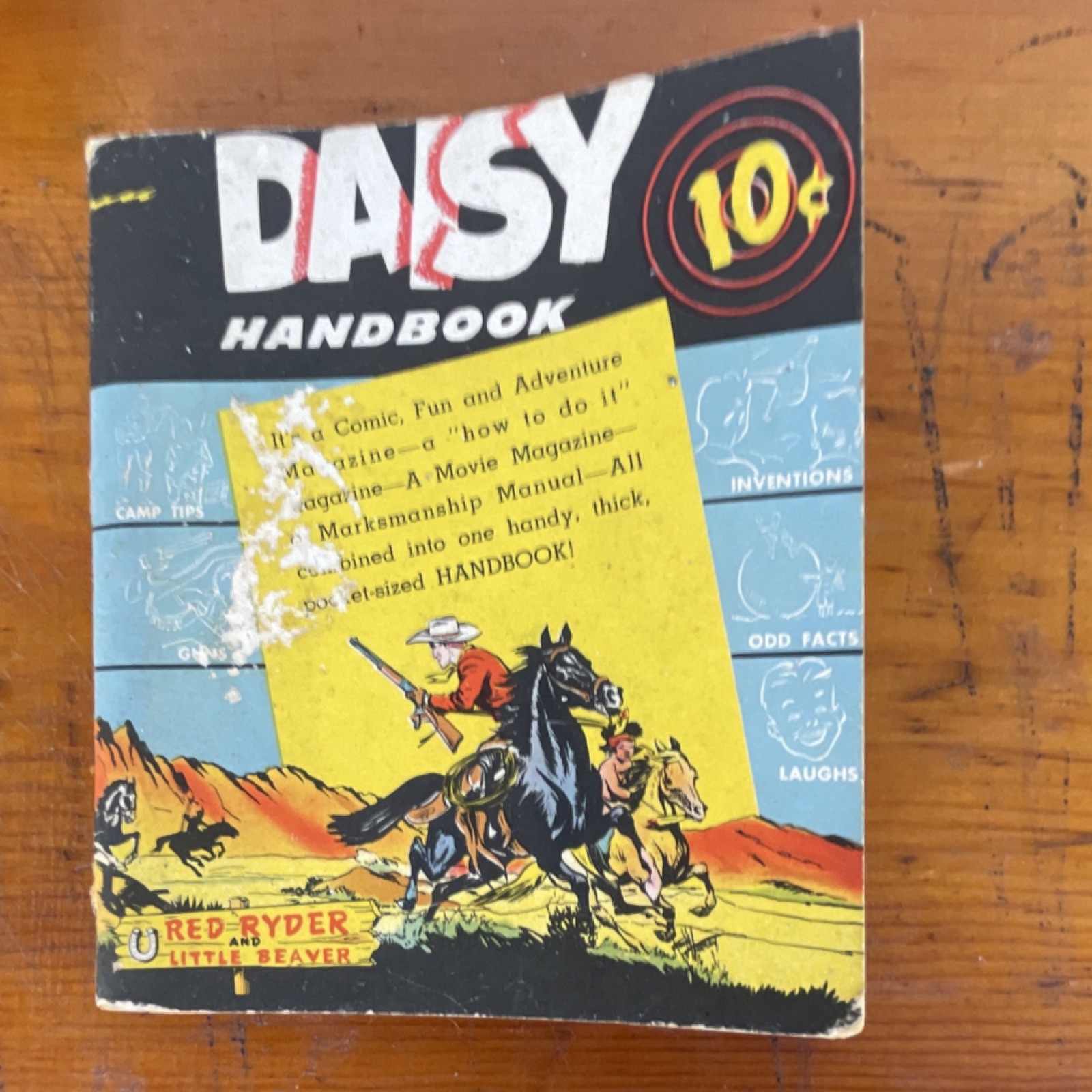 Daisy 1946  Handbook Red Ryder Buck Rogers Advertising Premium