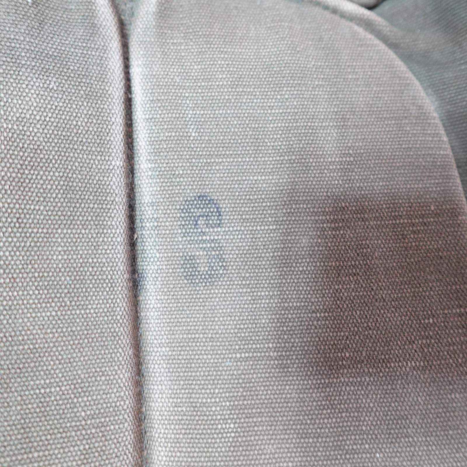 Vintage Military M-17 Field Bag Pouch Canvas OD Green Small Carry Case Gear