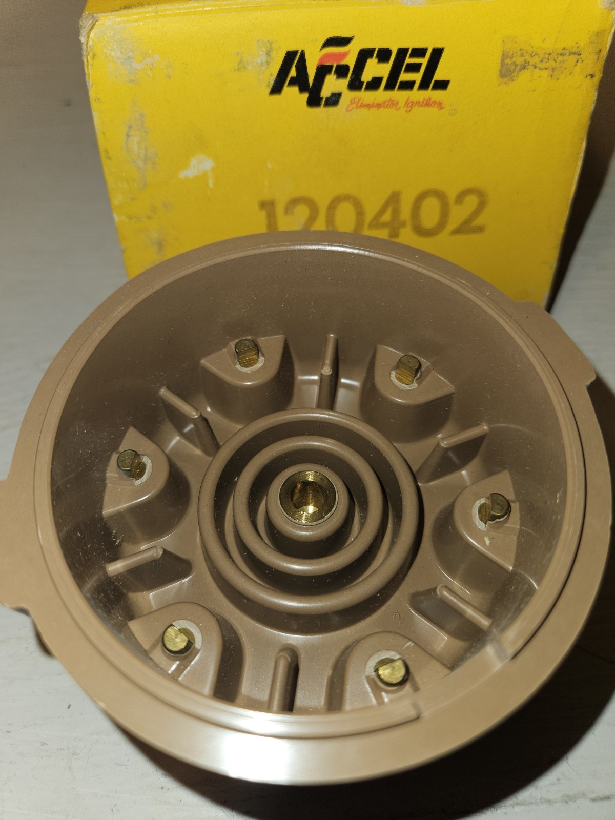 Accel Distribution Cap 120402 Open Box Made In USA