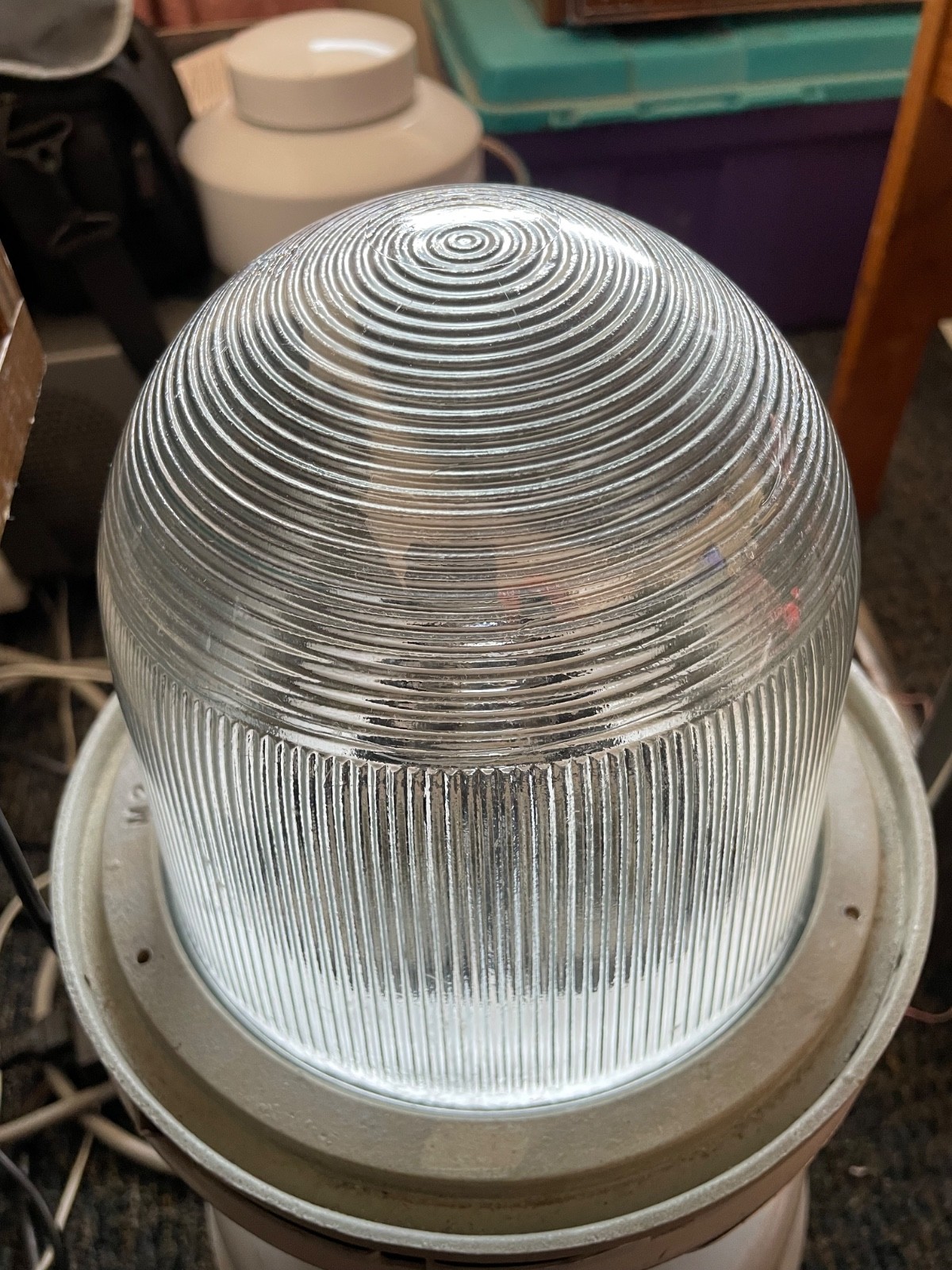 Table Lamp Appleton Codemaster, converted to regular bulbs Explosion proof