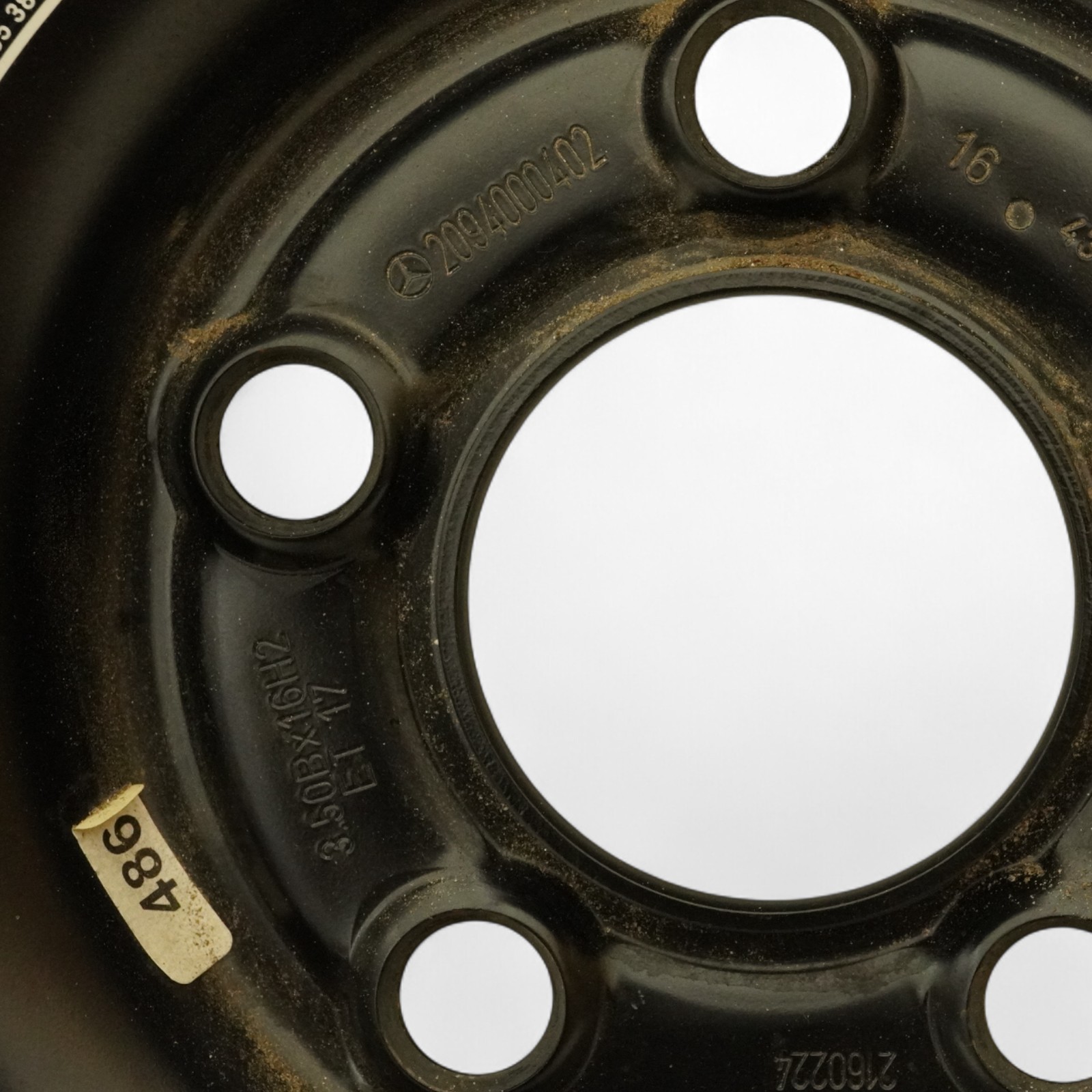 2006 - 2007 Mercedes CLS500 CLS550 C219 Rim Spare Wheel 16x3.5j 5-112mm Et17 OEM