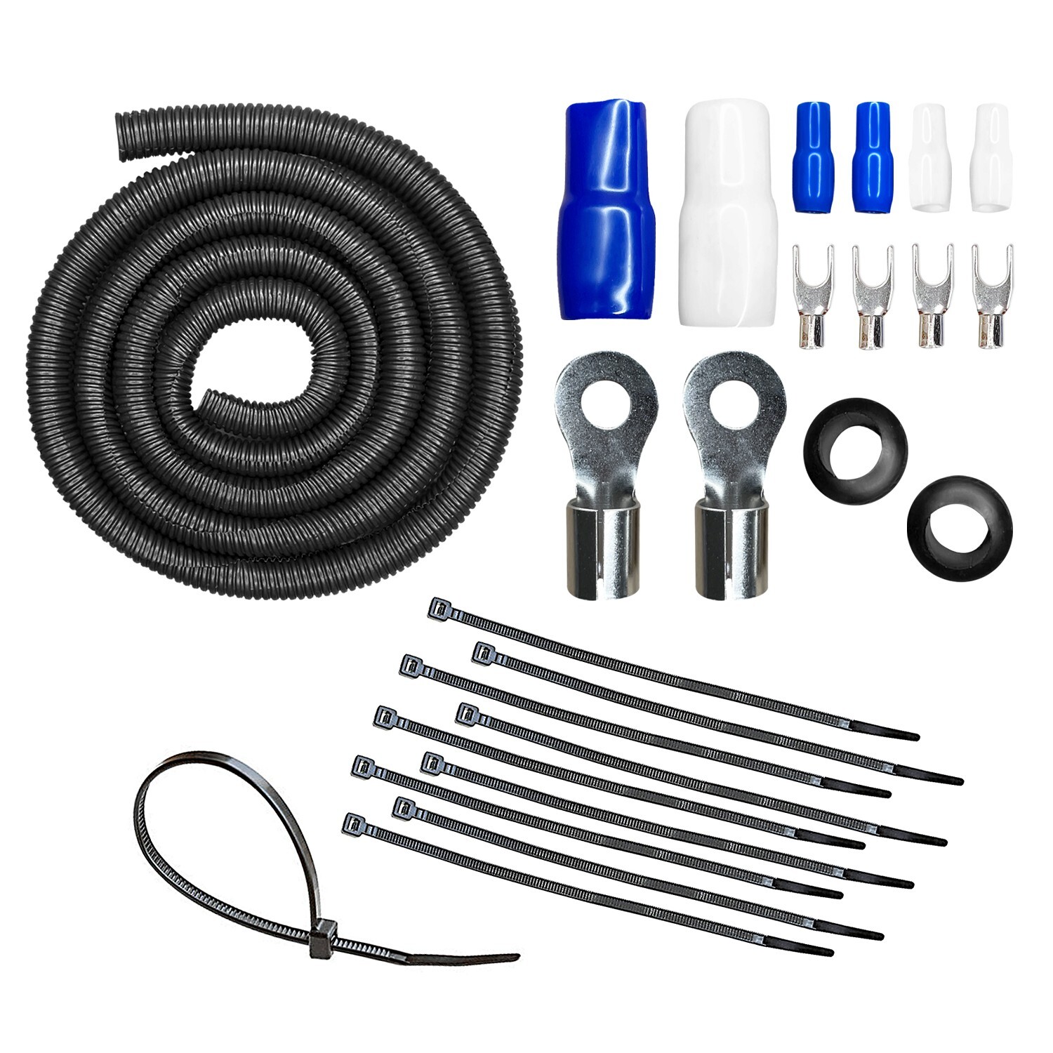 CT Sounds 4 Gauge 2000 Watt OFC Amp Wiring Kit (AMPKIT-4GA-ELITE)