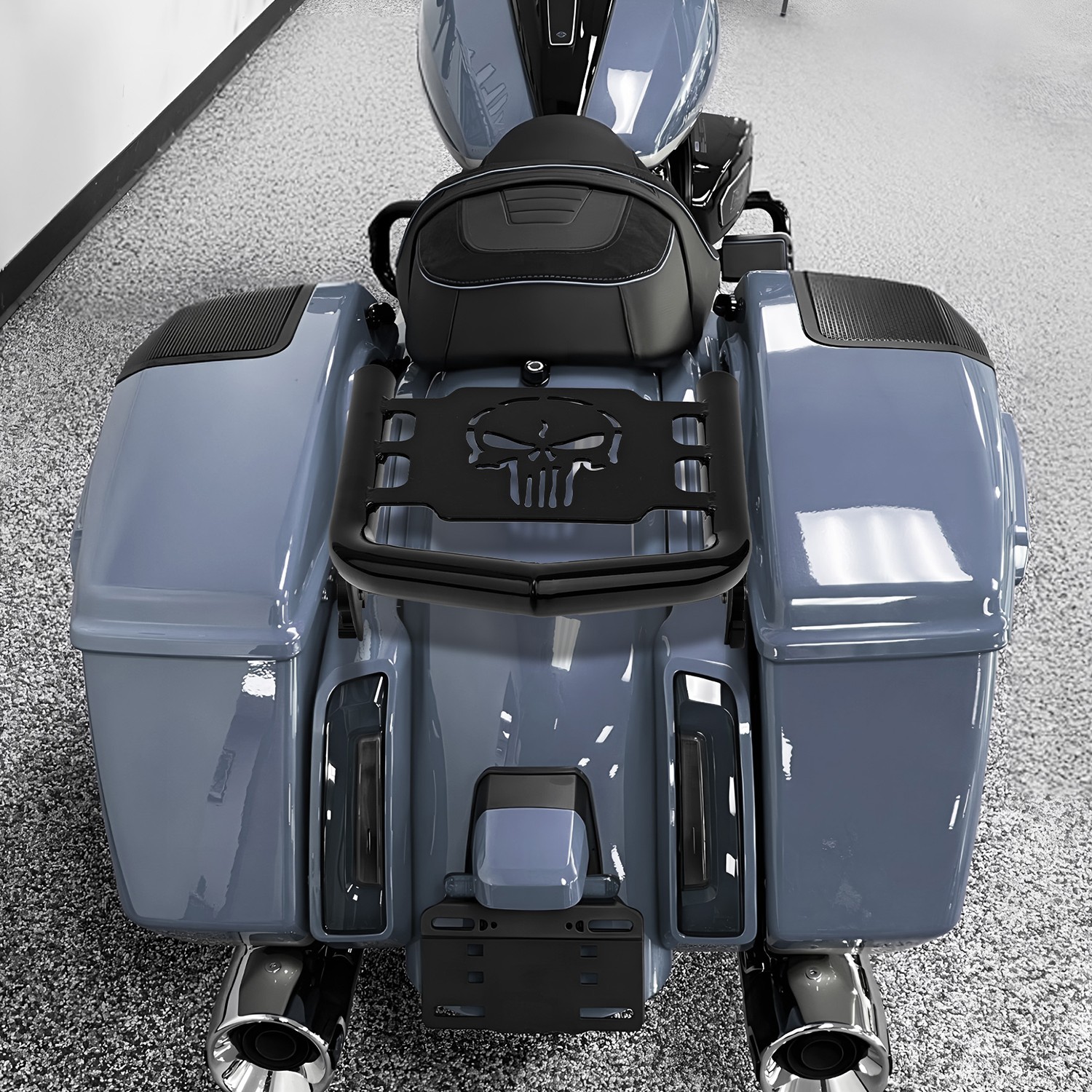 Luggage Rack for Harley Harley Touring 2009-2025 Rear Grab Handles Bracket Kit