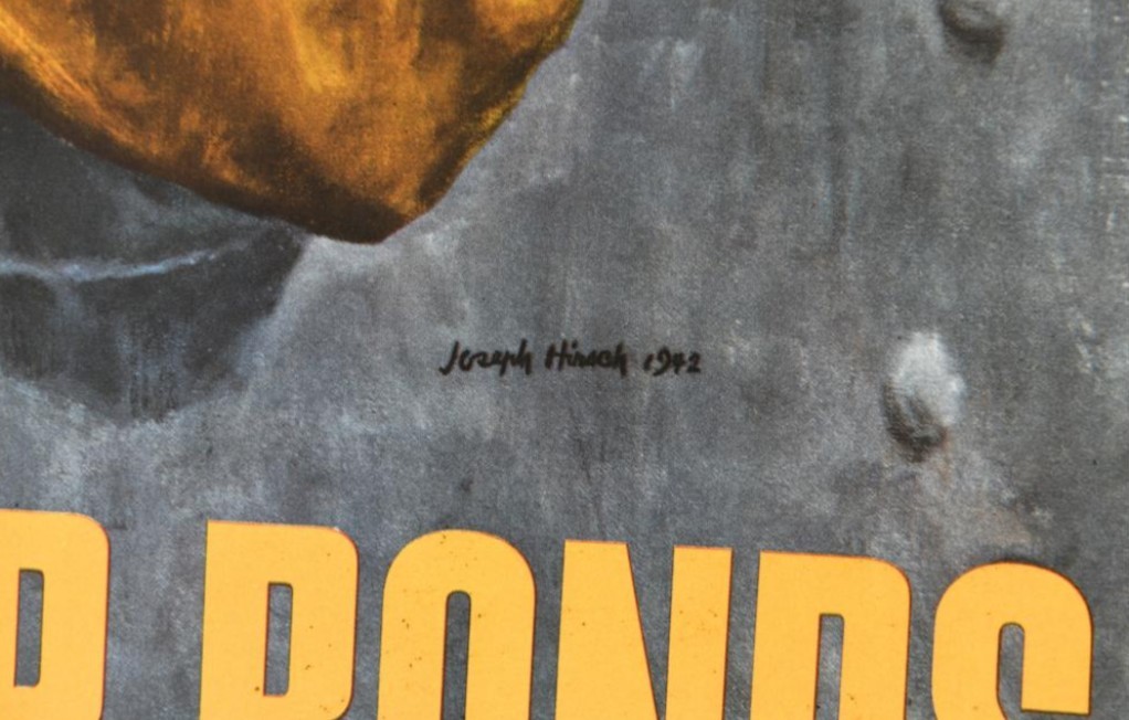 WWII BUY WAR BONDS POSTER