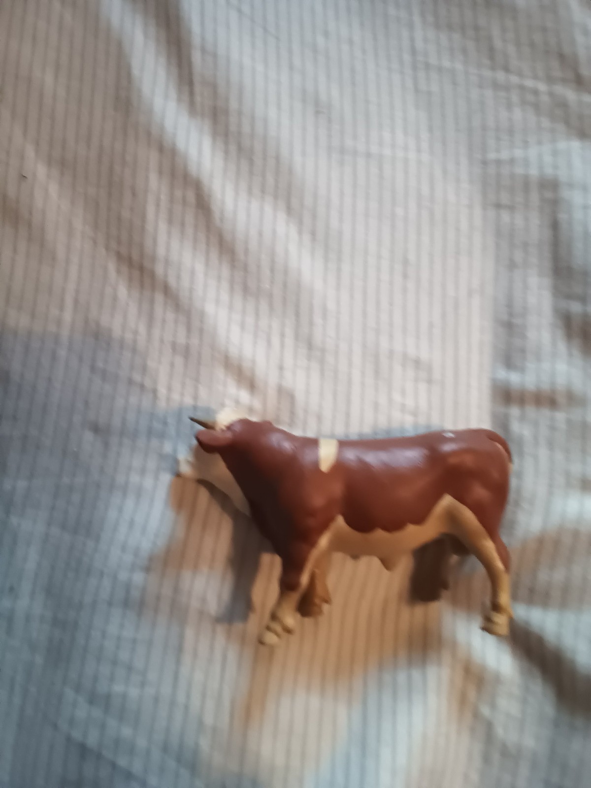 schleich retired fleckvieh young bull