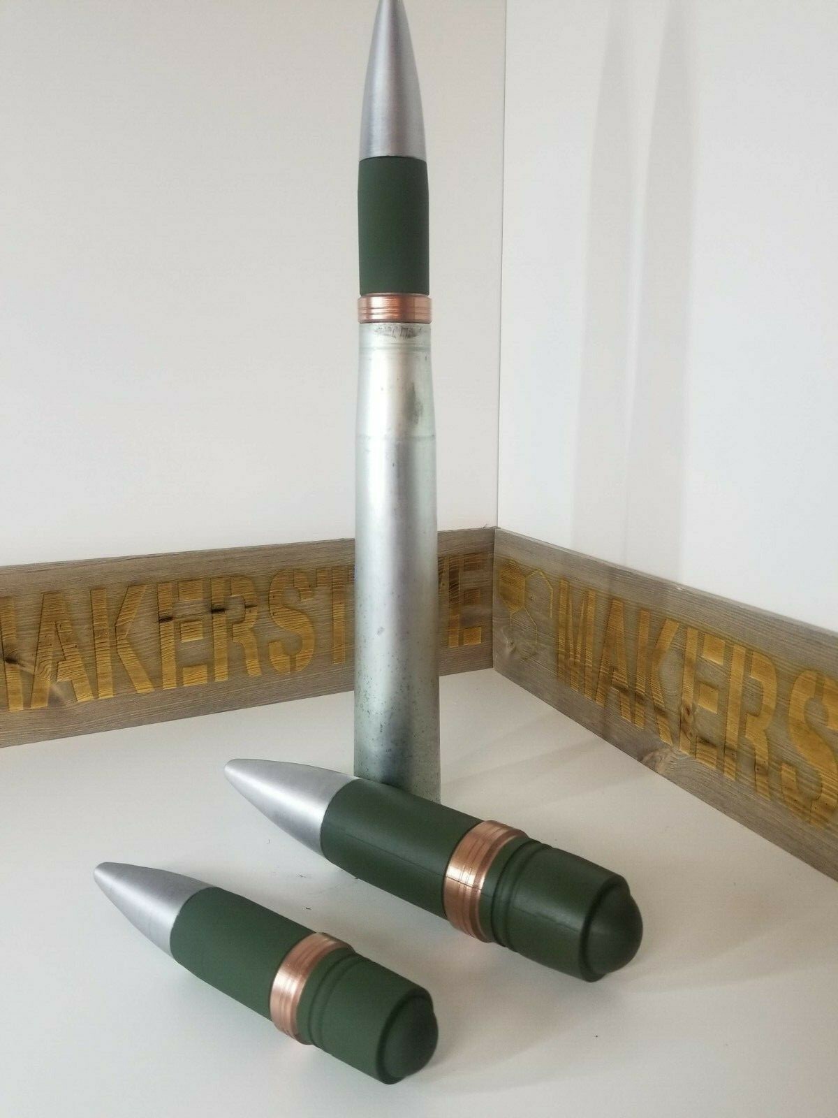 3D Printed 40mm BOFORs L70 Replica - Lifesize! FAKE - Hand Stamped Stencil