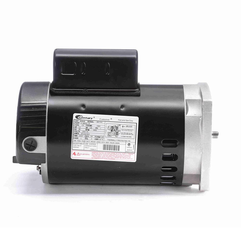 A.O. Smith Century B2848 Full Rate 1HP 3450RPM Single Speed Replacement Motor