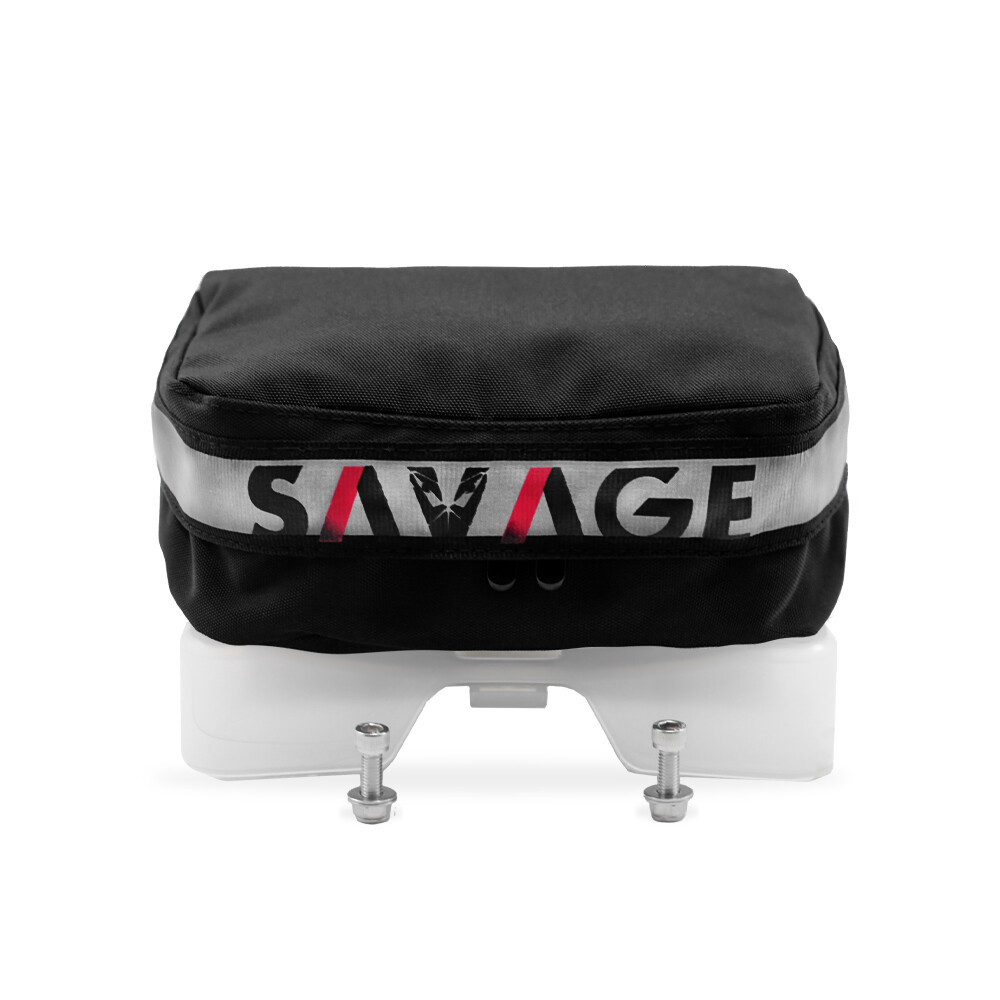 Black Fender Pack Tool Bag For SUZUKI DRZ400S DRZ400E DRZ 400SM DR-Z400 S/SM/E