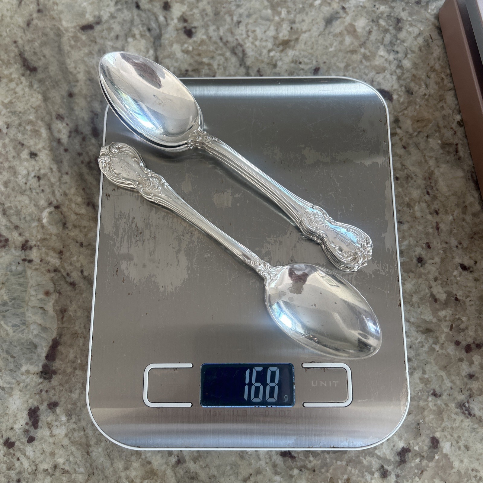 (6) Old Master by Towle 925 Sterling Silver Teaspoon 6" abt 168g