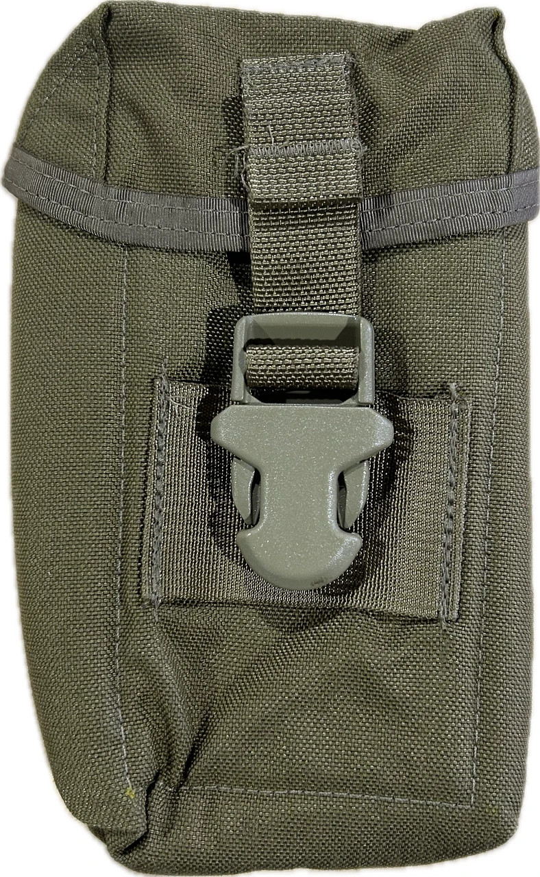 Padded Night Vision Optics MOLLE Pouch with Divider Green New