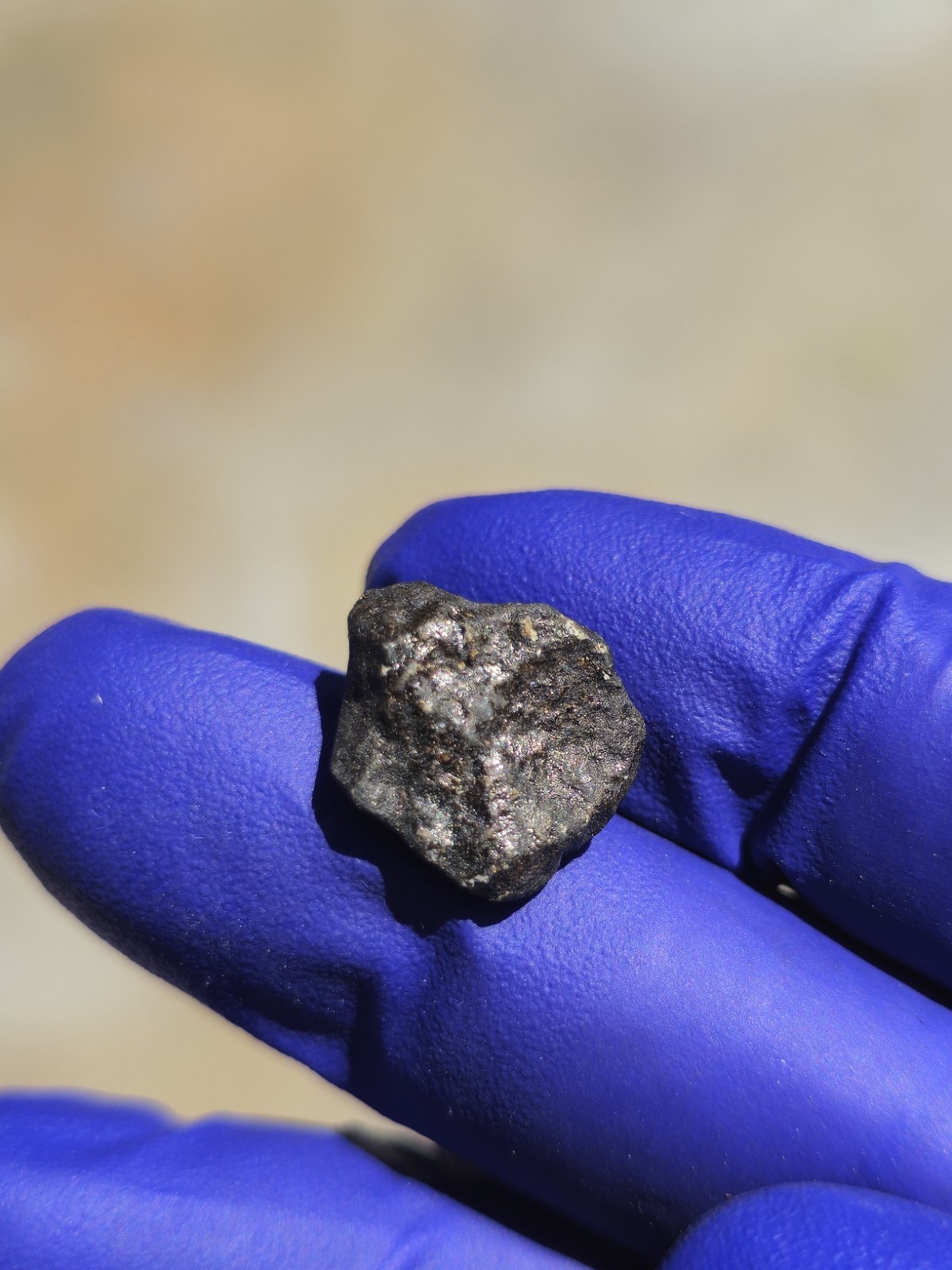 Chelyabinsk Meteorites 2.213g Fresh Crusted Individual COA Russia