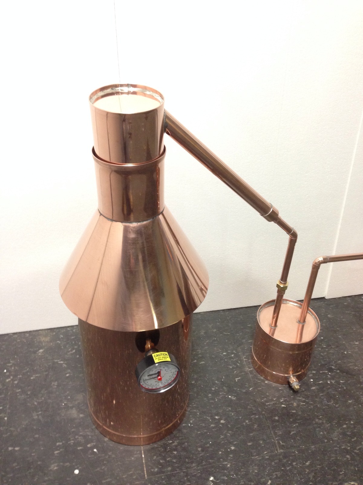 Copper Moonshine Still 6 Gallon with Thumper and Worm The Best Built on Ebay