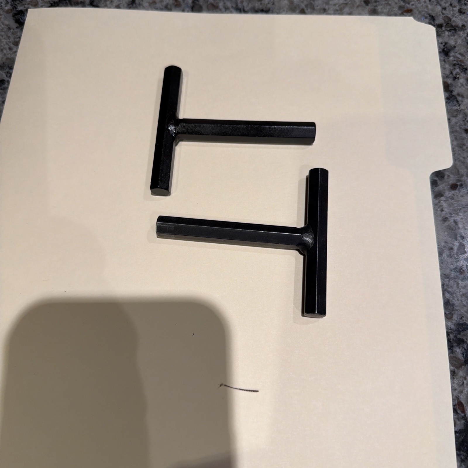 2  Hermann Schmidt Magnetic Chuck T Handles ￼