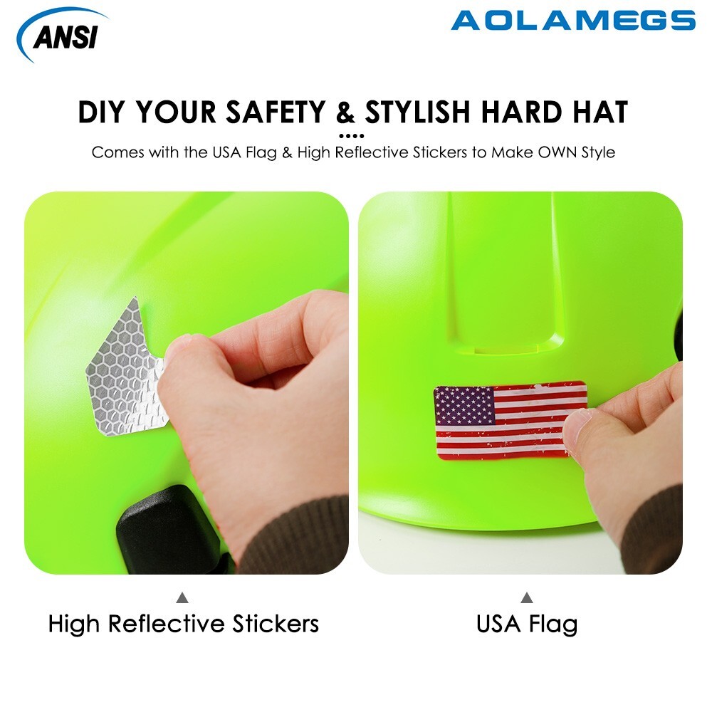 CE Construction Safety Helmet With Visor Built In Goggles Earmuffs ANSI Hard Hat