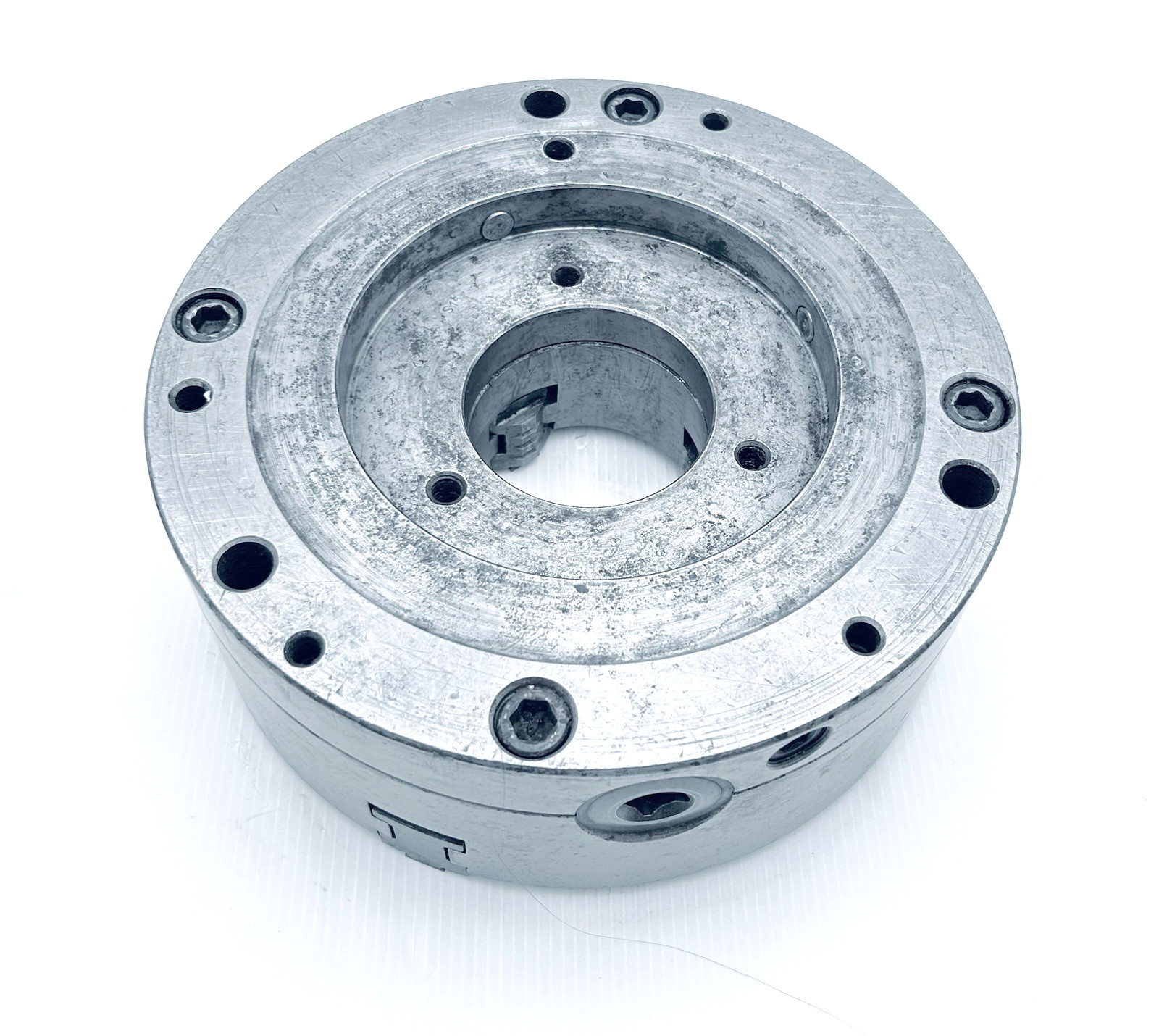 BISON 10" SET-TRU 3-Jaw Self Centering Lathe Model No. 3565-10 **GOOD** Poland