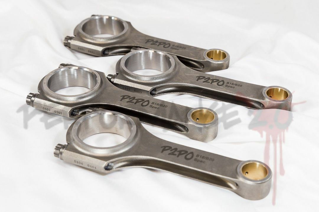 YCP 84mm Pistons NPR Rings + P2P0 Custom RODs + ARP2000 Combo B20B B20Z