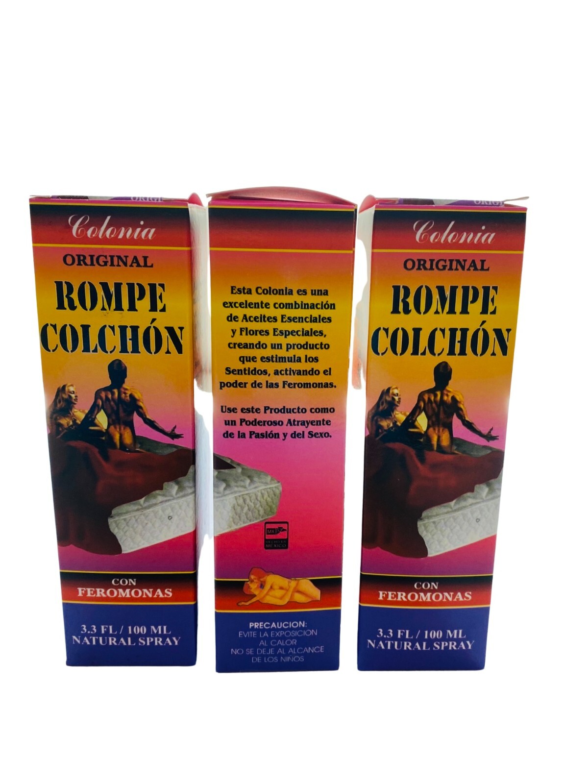 ROMPE COLCHON Con Feromonas Atrayente de sexo y Amor Perfume Colonia Espiritual