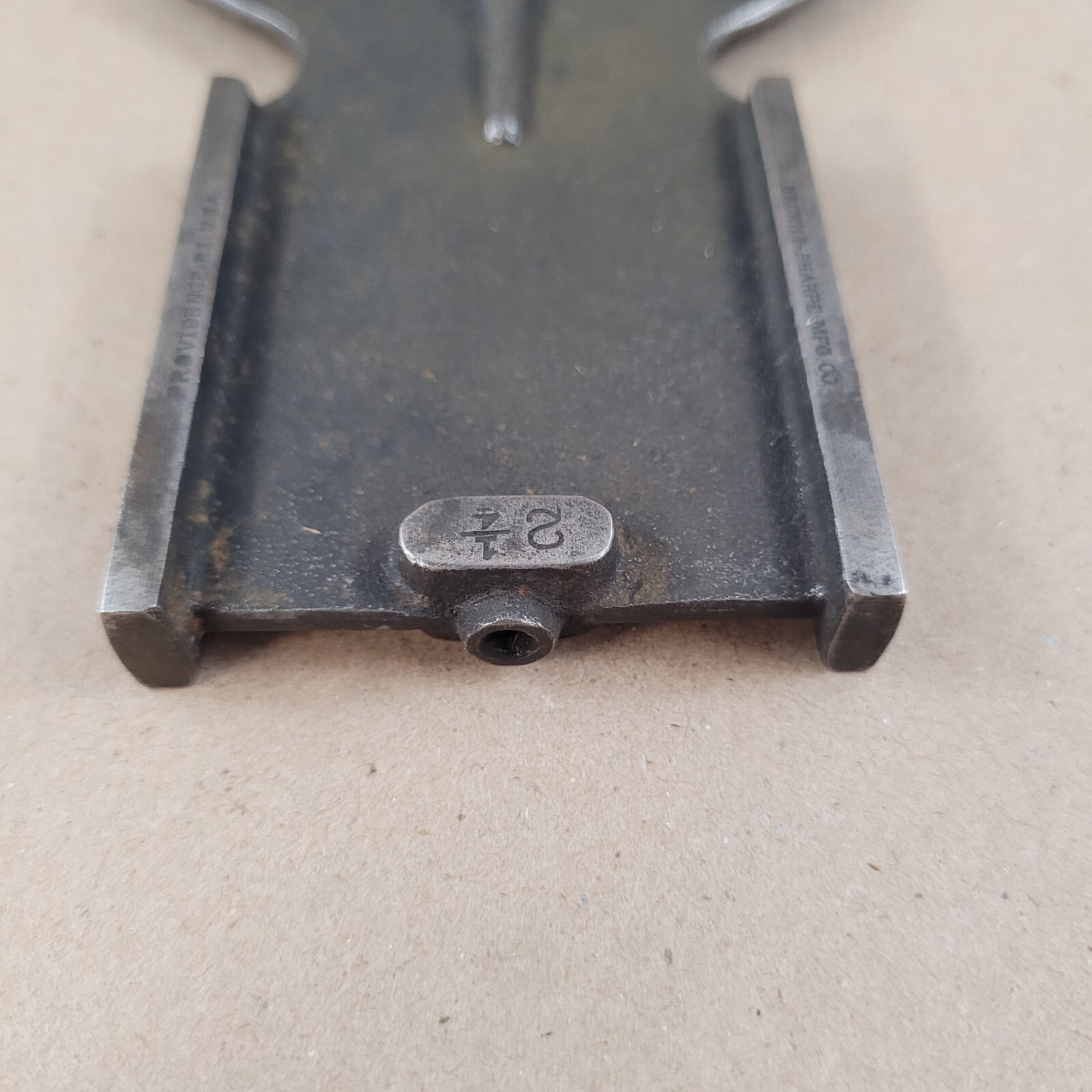 Brown & Sharpe Mfg Co Fixed Caliper Snap Gauge 2 1/4" Antique Machine Tool USA