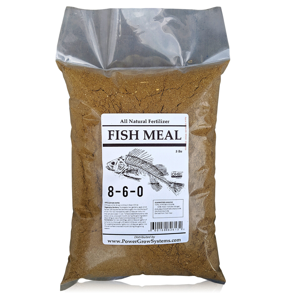 FISH Meal 🔥 Organic Fish Fertilizer 8-6-0 in Bulk
