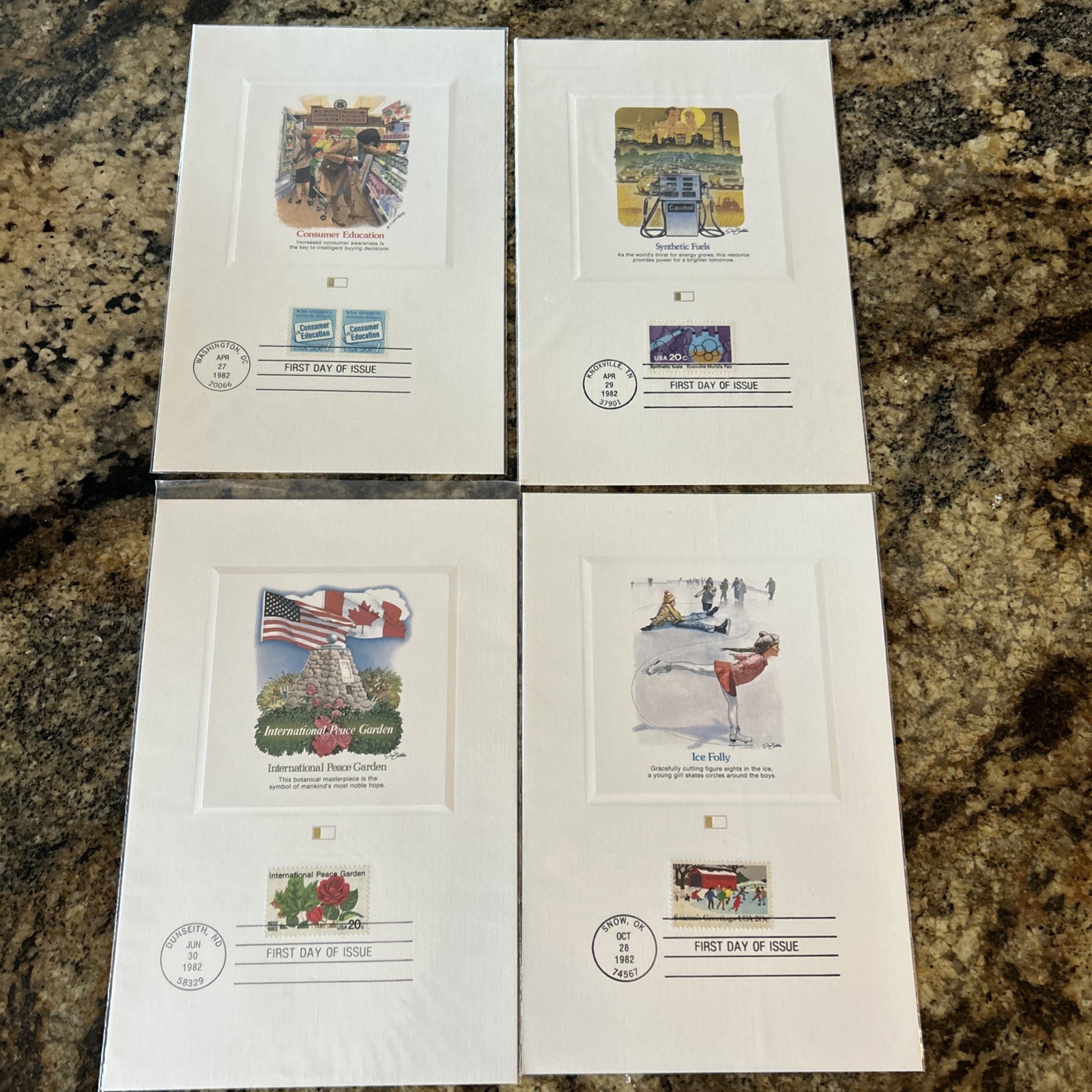 Lot of 75 FLEETWOOD PROOF CARD w 1st Day of Issue, late 70’s and 1980’s great