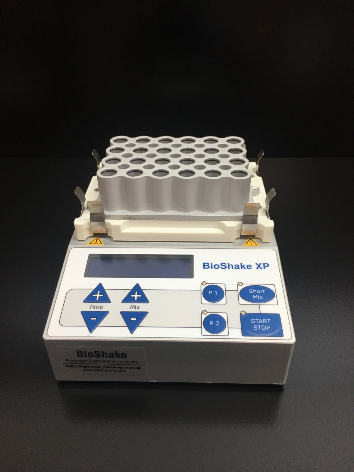 Q Instruments BioShake XP 001266 High Speed Lab Mixer with WARRANTY